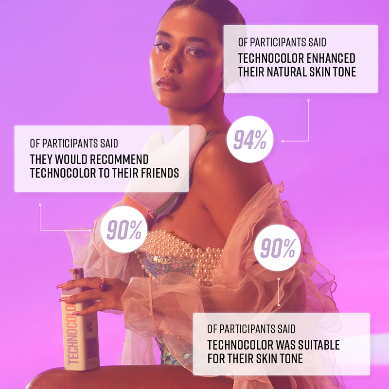 Technocolor 1 Hour Express Self Tanning Foam - Magenta