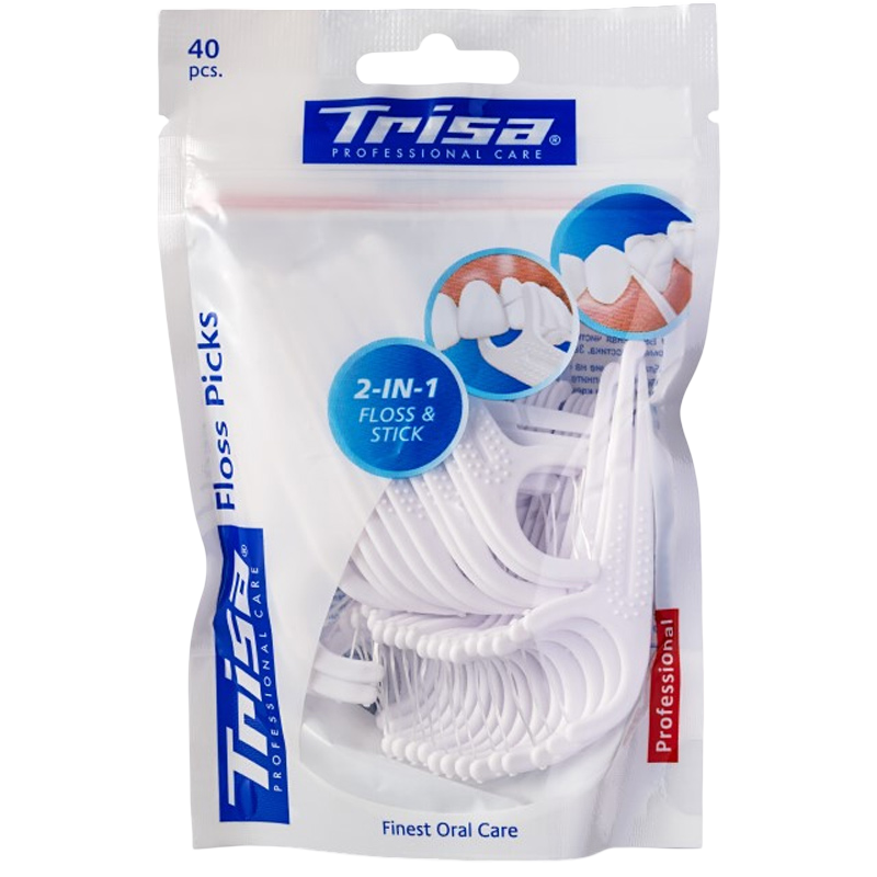 Trisa Floss Picks - 40 Stk.