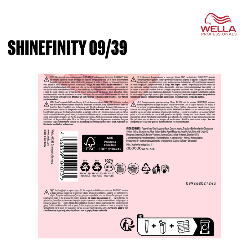 Shinefinity 0939 Iridescent Gold - 60ml