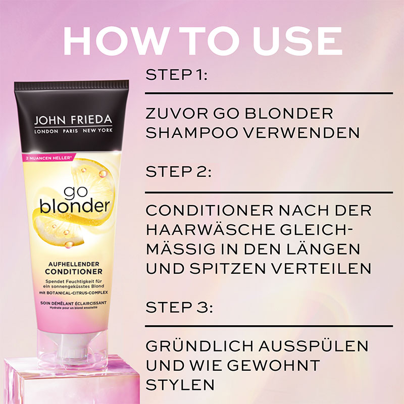 Go Blonder Aufhellender Conditioner - 75ml