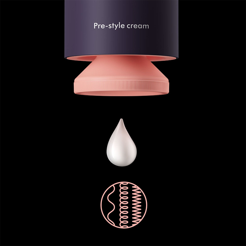 Dyson Chitosan Pre-Styling Creme - lockiges und krauses Haar