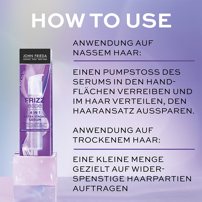 Frizz Ease Extra Strong 4 in 1 Serum - 10ml