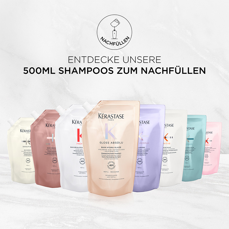 Gloss Absolu Bain Hydra-Glaze Pouch - 500ml