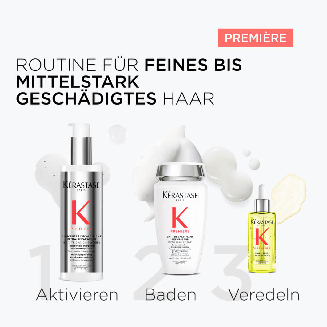 Première Repair Set für mittelstark geschädigtes Haar - 530ml