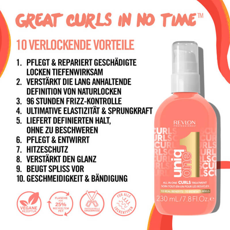 Uniq One All in One Curls Treatment - 230ml