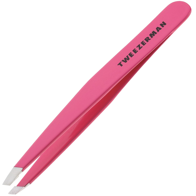 Tweezerman schräge Edelstahlpinzette Pretty in Pink