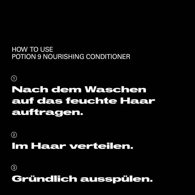 Potion-9-Conditioner-Anwendung
