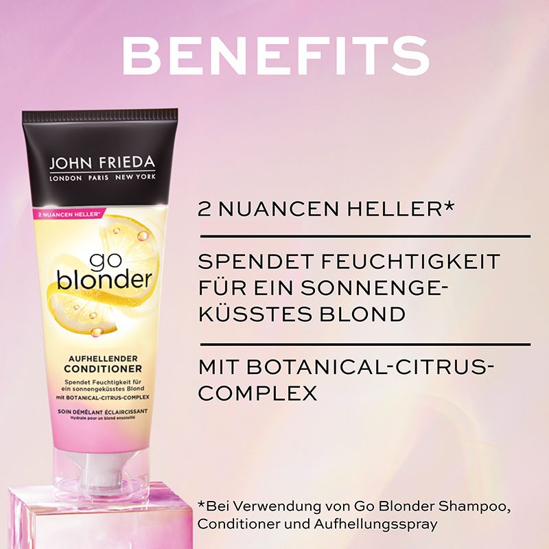 Go Blonder Aufhellender Conditioner - 75ml