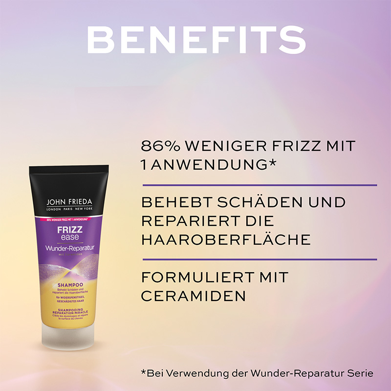 Frizz Ease Wunder-Reparatur Shampoo - 75ml