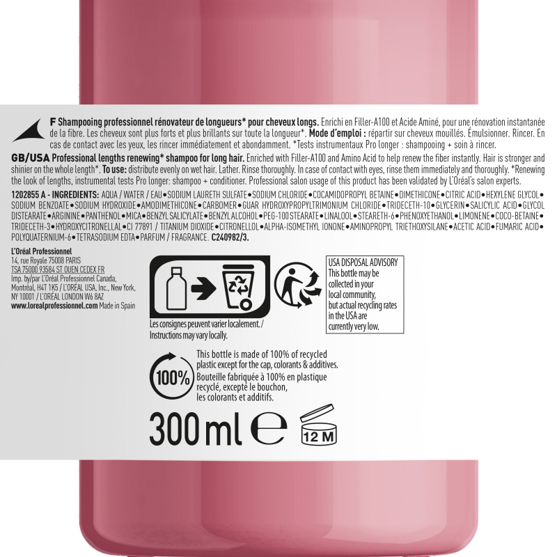 Pro Longer Shampoo / 300ml info