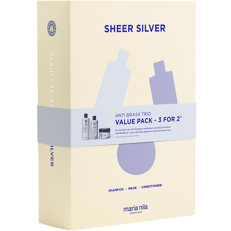 Maria Nila Sheer Silver Holiday Box