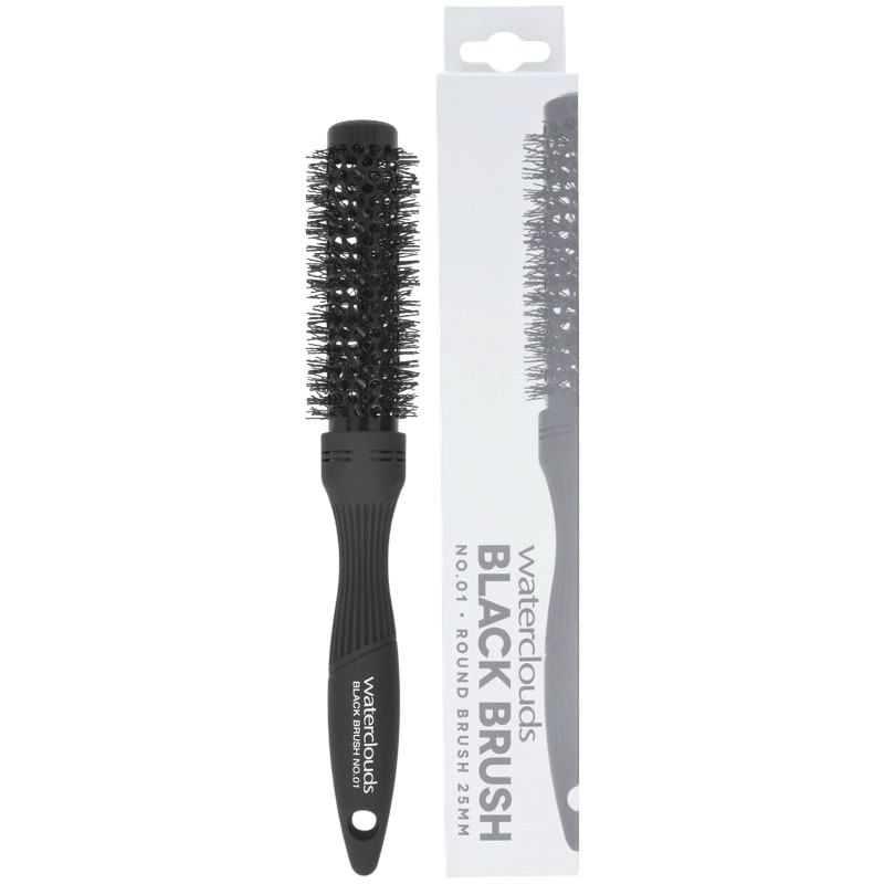 Black Brush Round Brush No. 01 - 25mm