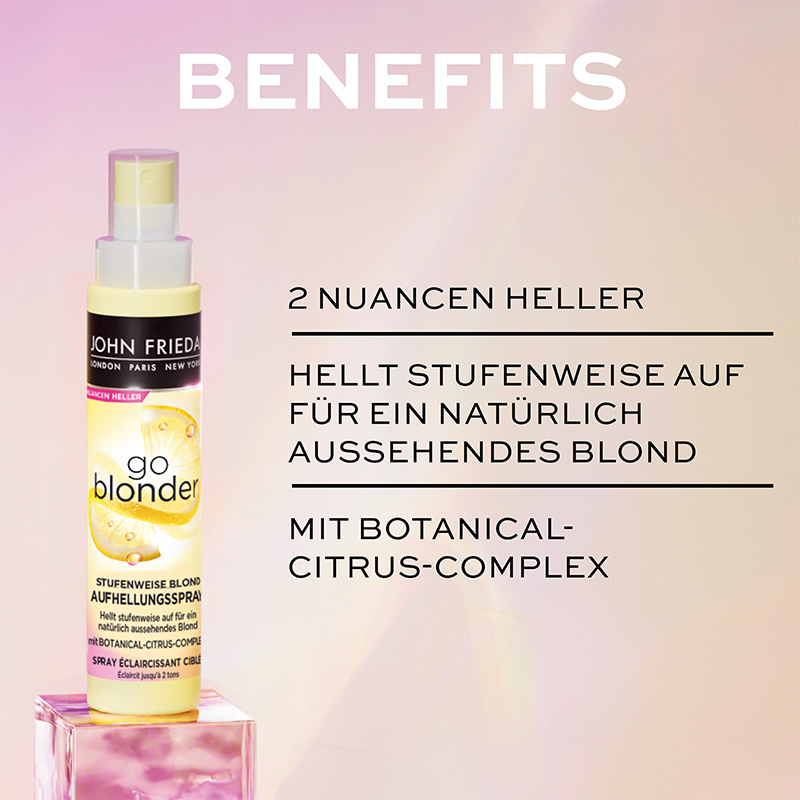 Go Blonder Stufenweise Blond Aufhellungsspray