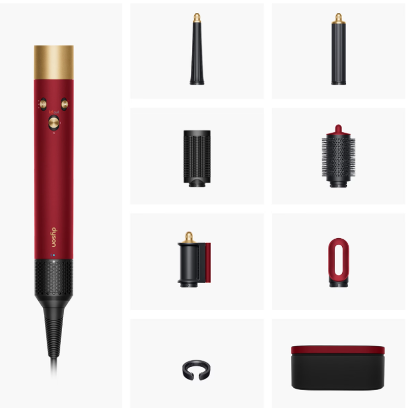 Dyson Airwrap i.d. Multi-Haarstyler - Red Velvet Gold