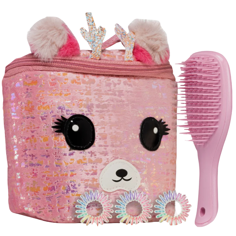 Invisibobble Kids - Pink Reindeer Set