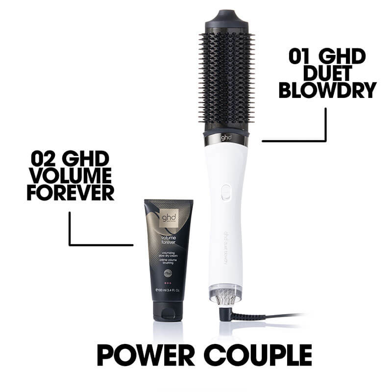 ghd Volume Forever Volumizing Blow-Dry Cream - Power Couple in weiss