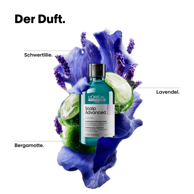 Shampoo für empfindliche Kopfhaut