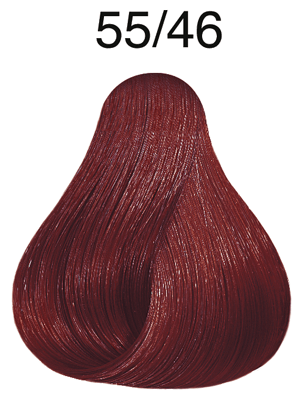 Vibrant Reds 55/46 hellbraun intensiv rot-violett