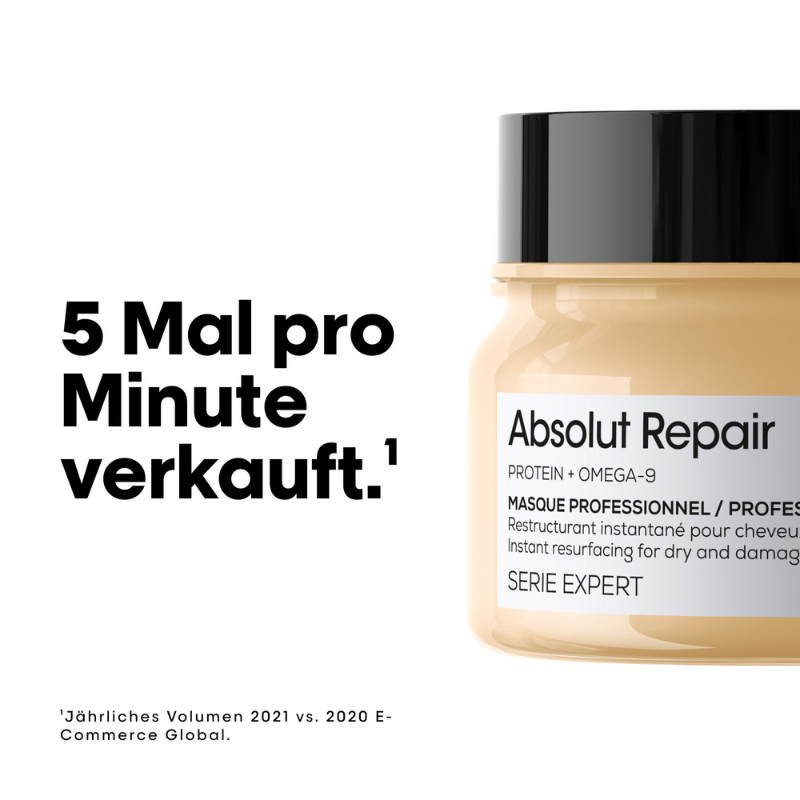 9 Absolut Repair Maske - 250ml