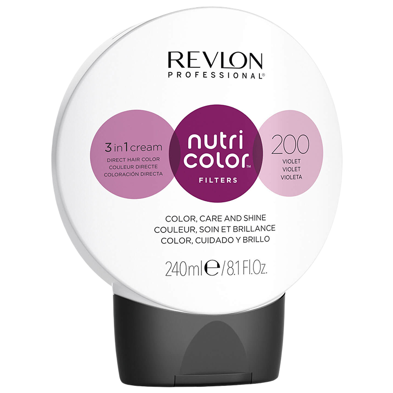 Revlon Nutri Color Creme 200 Violet - 240ml Revlon Nutri Color Creme 200 Violet - 240ml
