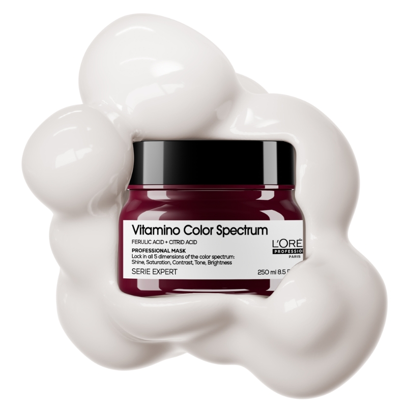 Haarmaske für langhaltende Farbergebnisse