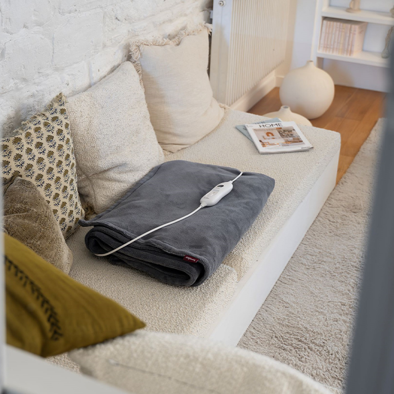 Terraillon Wärmedecke Cozy Dark Grey