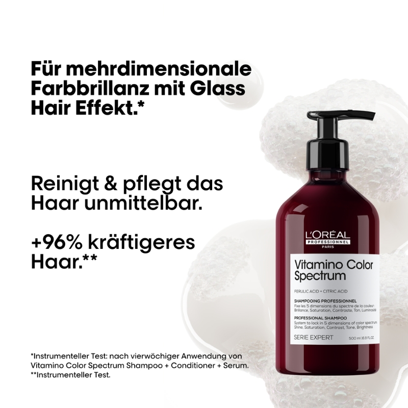 Shampoo für langhaltende Farbergebnisse
