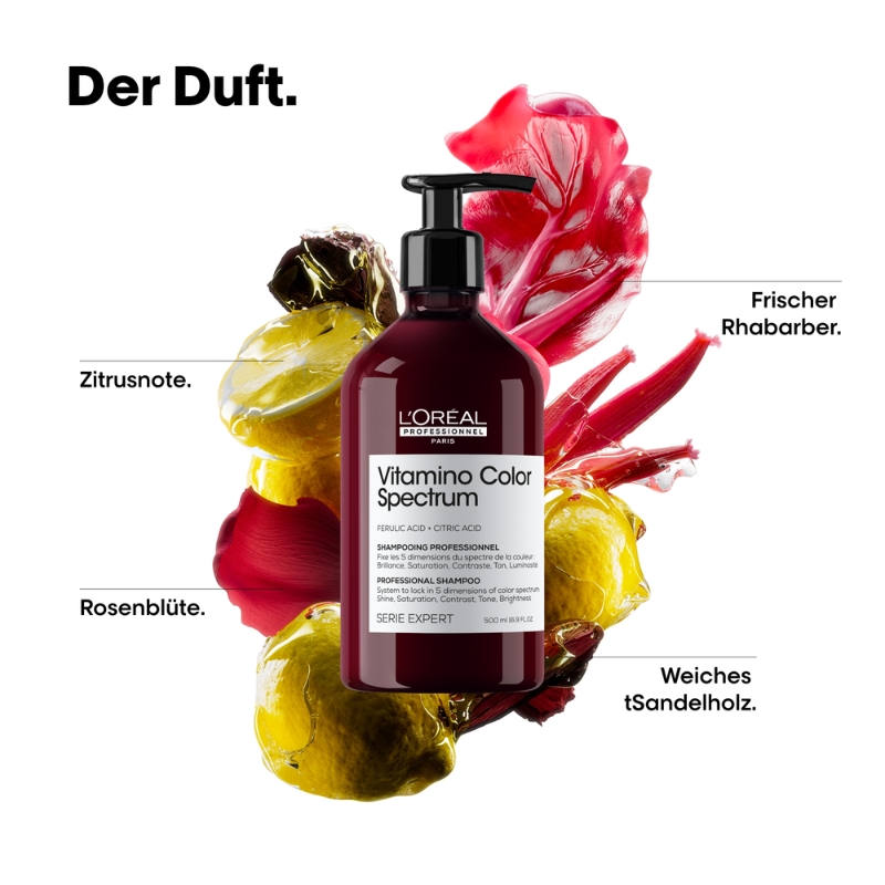 Shampoo für langhaltende Farbergebnisse