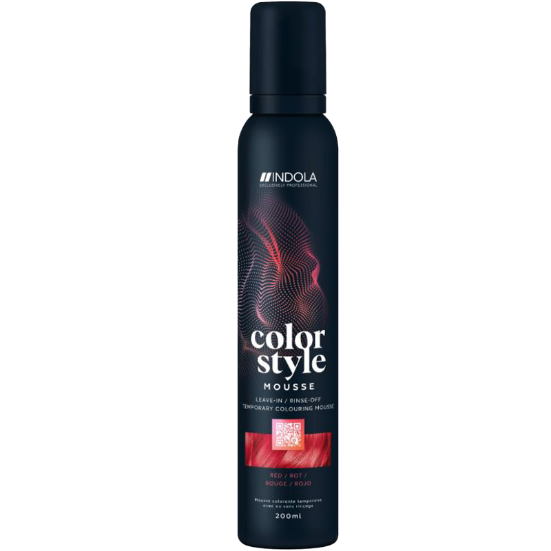 Indola Color Style Mousse Rot