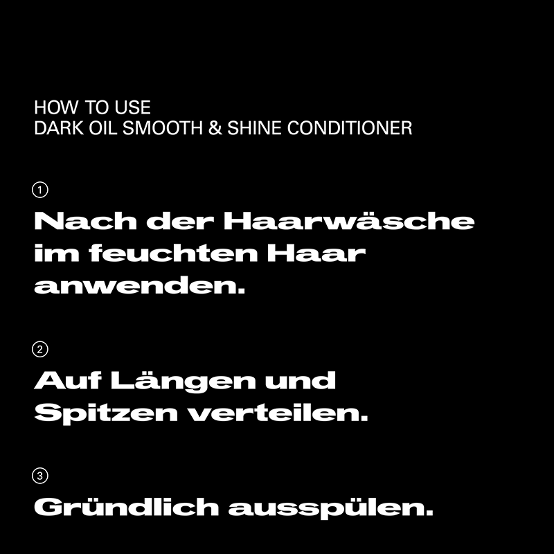 Dark-Oil-Conditioner-Anwnedung