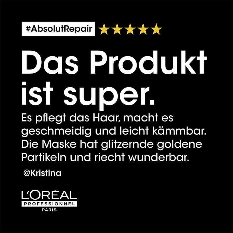 Absolut Repair Golden Maske - 500ml