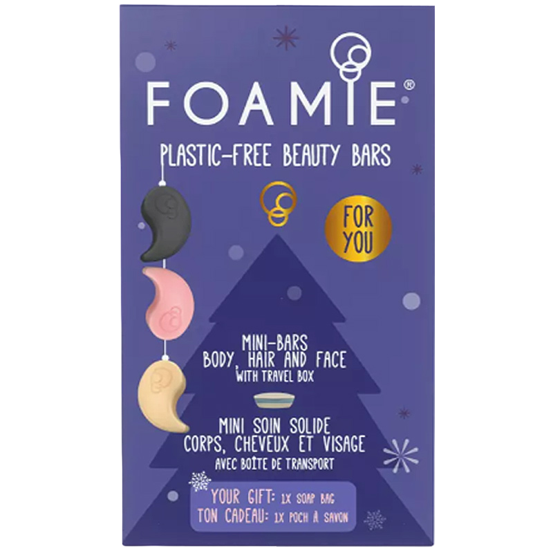 Foamie Mini-Bars Set - Body Hair Face
