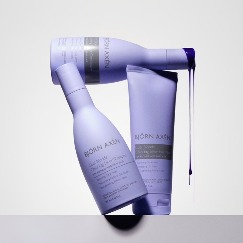 Cool Blonde Coloring Silver Hair Mask