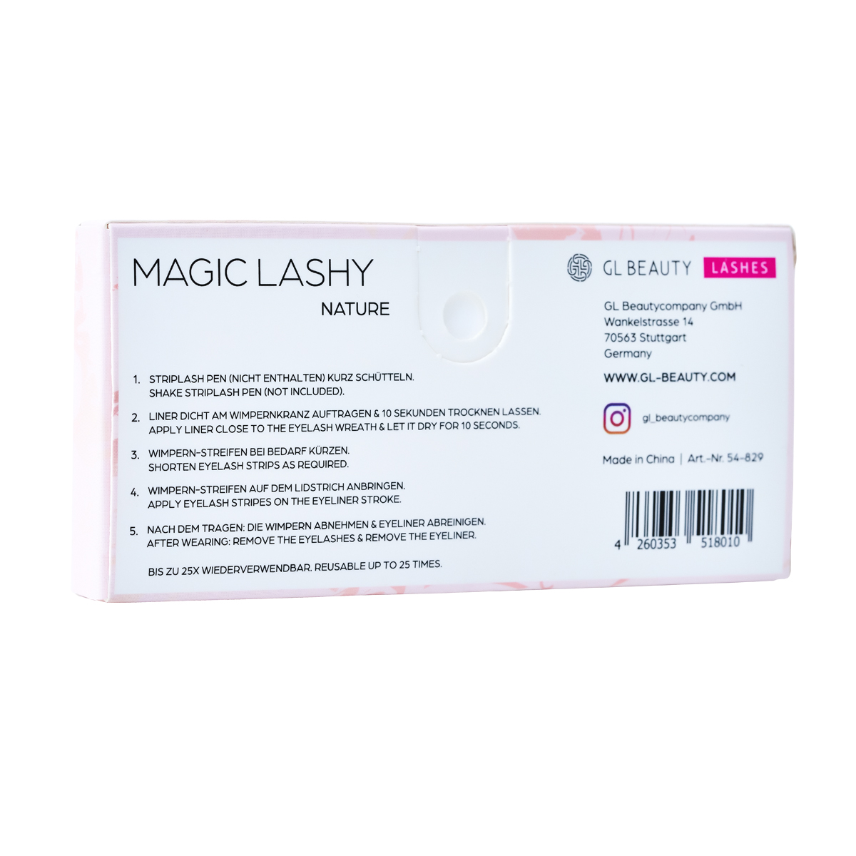 GL Beauty Magic Lashy - Anwendung