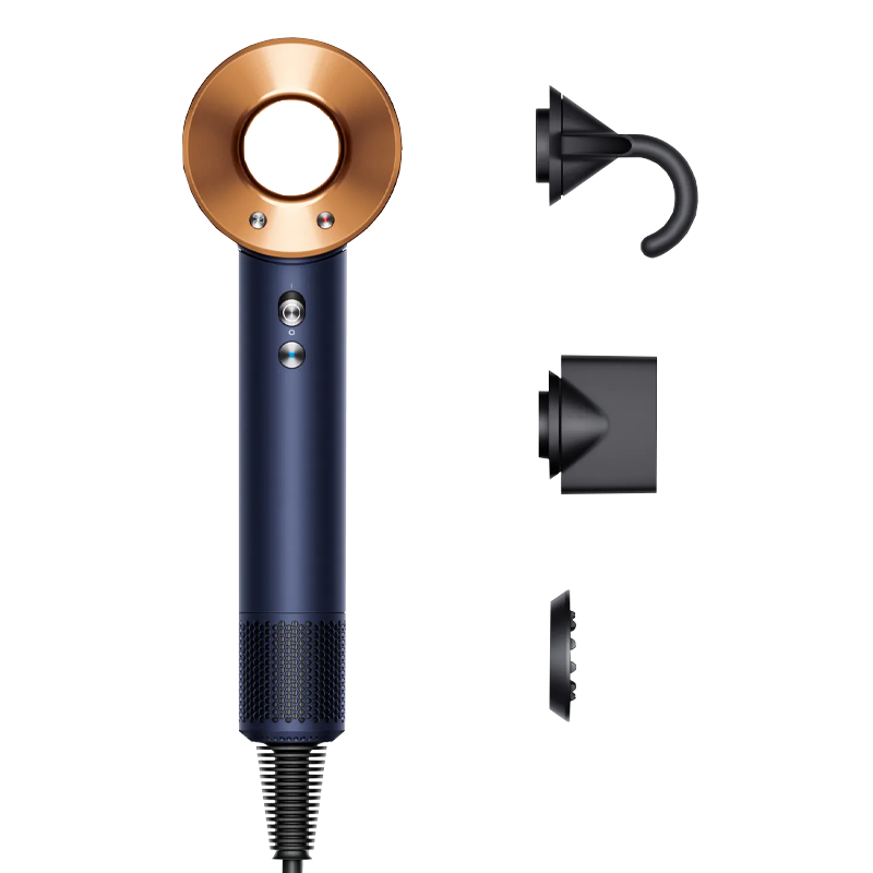 dyson Supersonic Nachtblau Kupfer