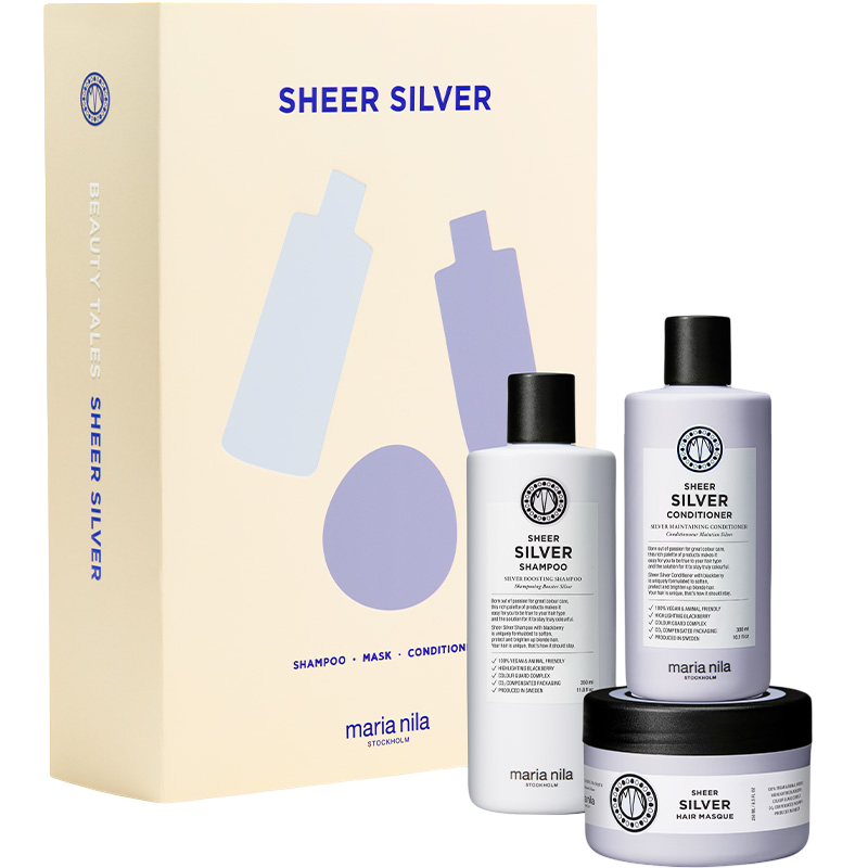 Maria Nila Sheer Silver Holiday Box