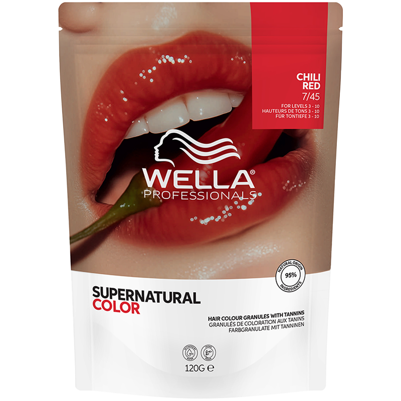 Wella Supernatural Color Haarfarbe 7/45 Chili Red