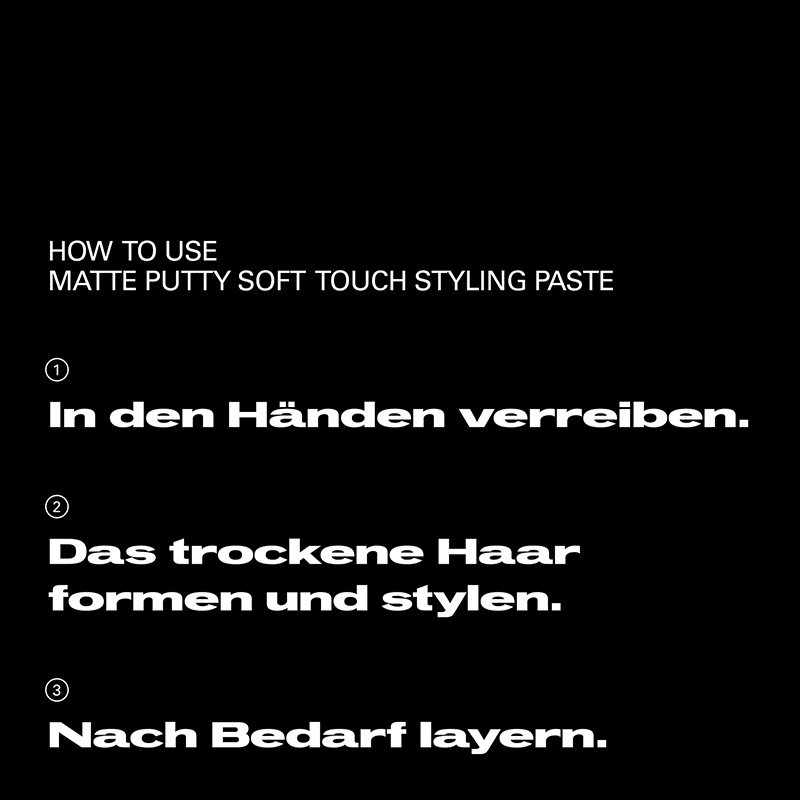 Matte-Putty-Anwendung