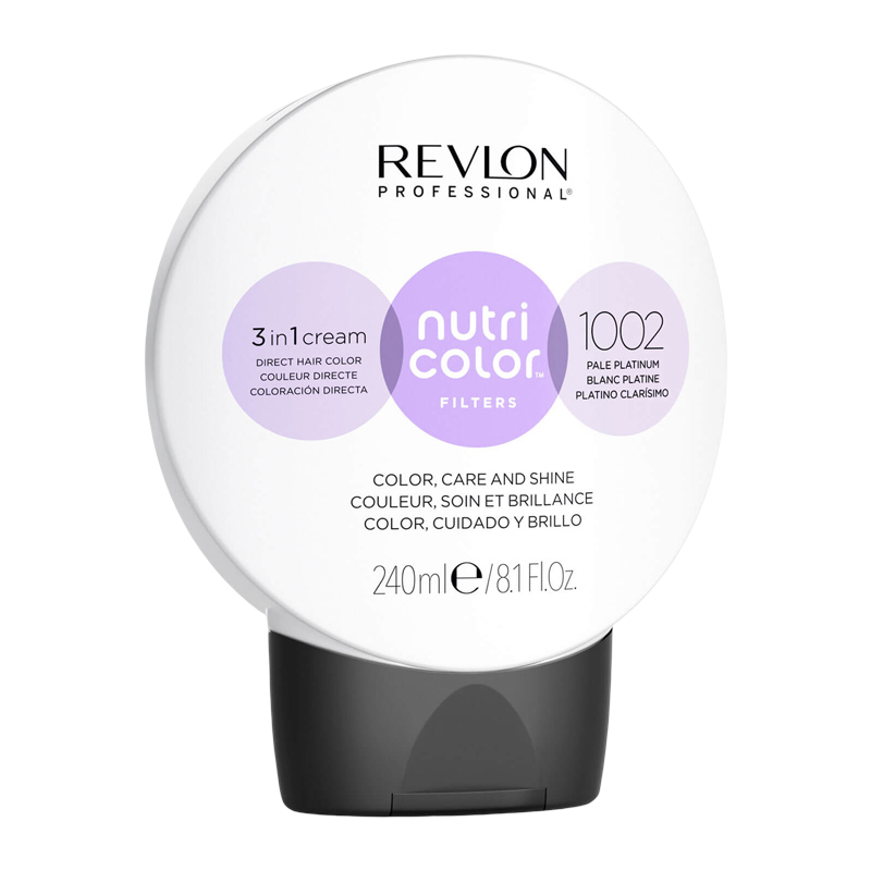 Revlon Nutri Color Creme 1002 Pale Platinum - 240 ml Revlon Nutri Color Creme 1002 Pale Platinum - 240 ml