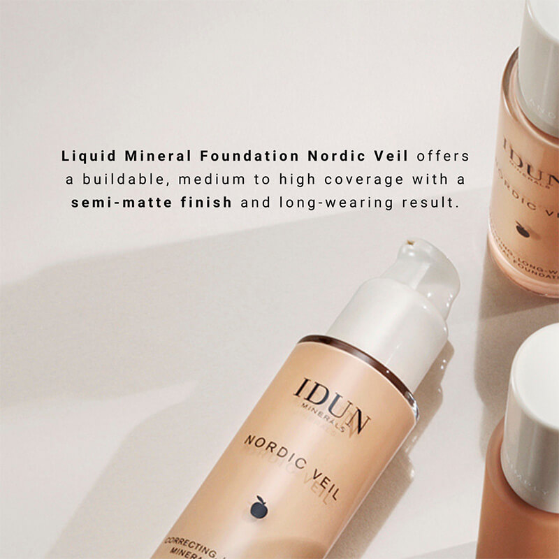 Nordic Veil Liquid Mineral Foundation - Ingrid - 26ml