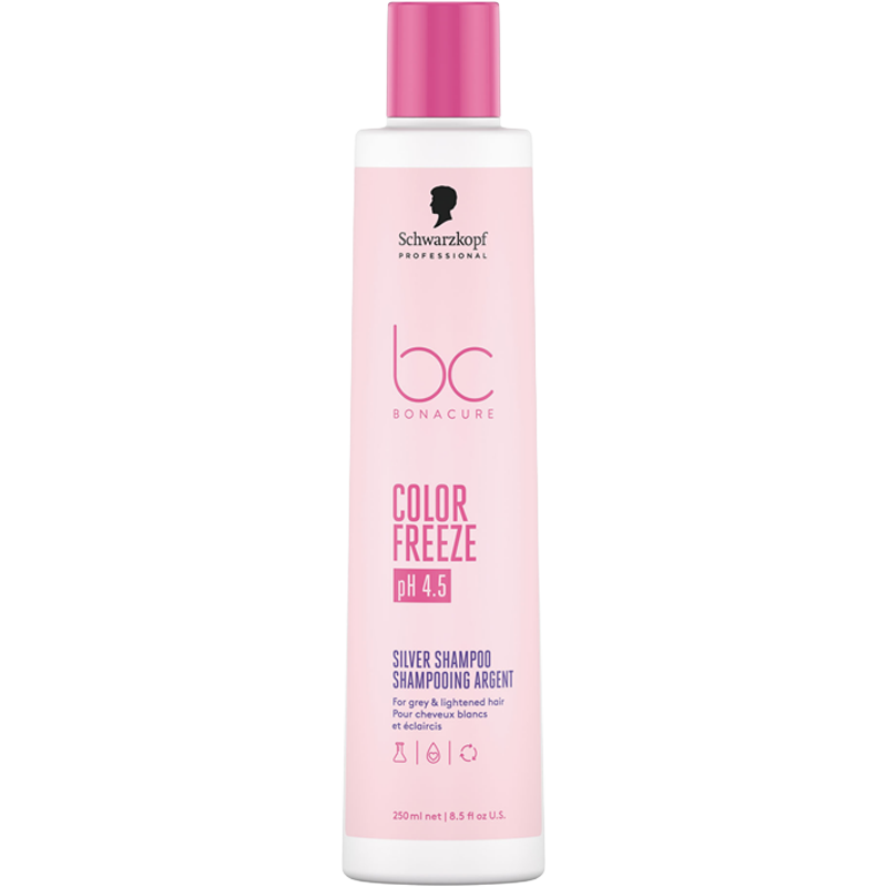BC pH 4.5 Color Freeze Silver Micellar Shampoo - 250ml