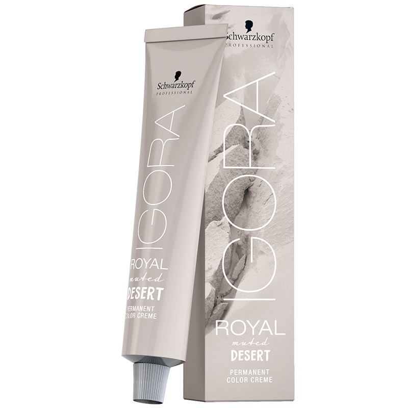 Igora Royal Muted Desert 7-42 Mittelblond Beige Asch - 60ml