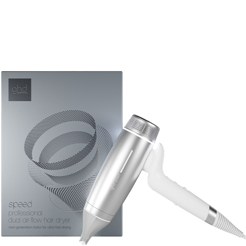 ghd speed Haartrockner Silberweiss