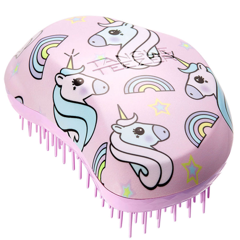 Detangling Mini Hairbrush - Multi Unicorn