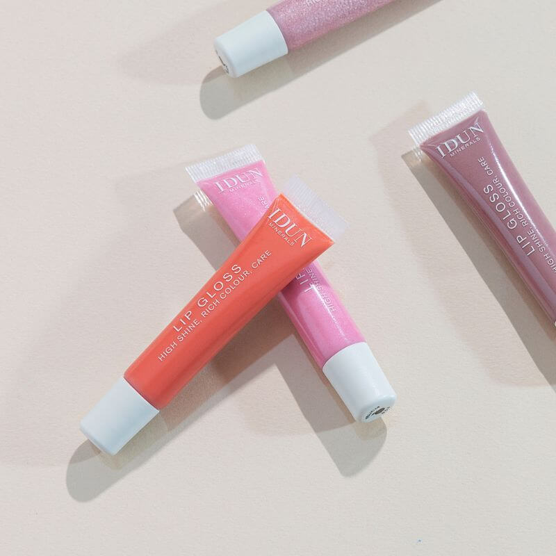 Rosa farbiger Lip Gloss