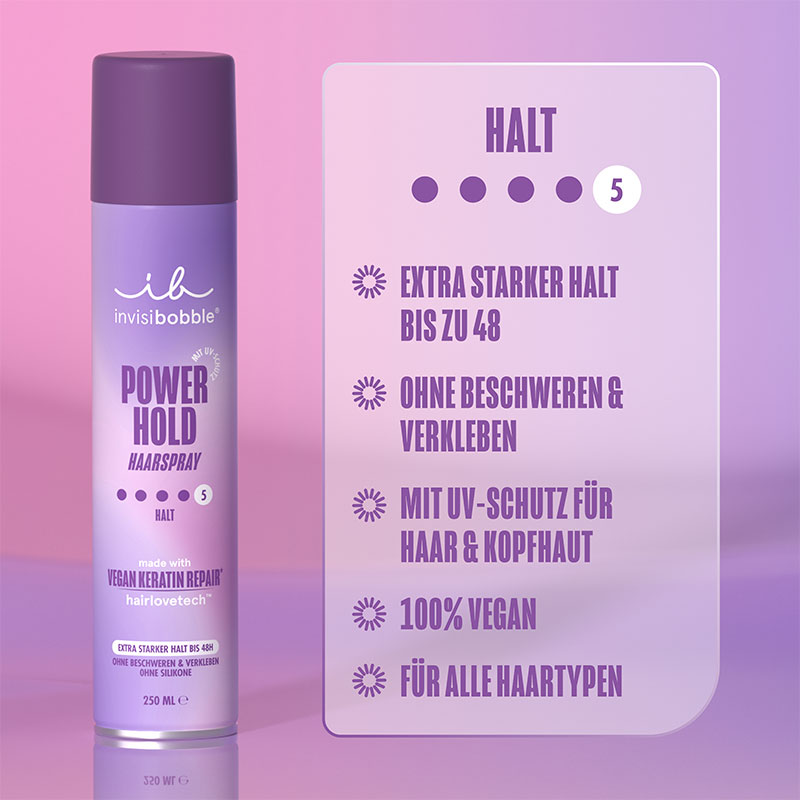 Power Hold Haarspray - Vorteile
