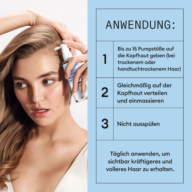 Serum gegen Haarausfall