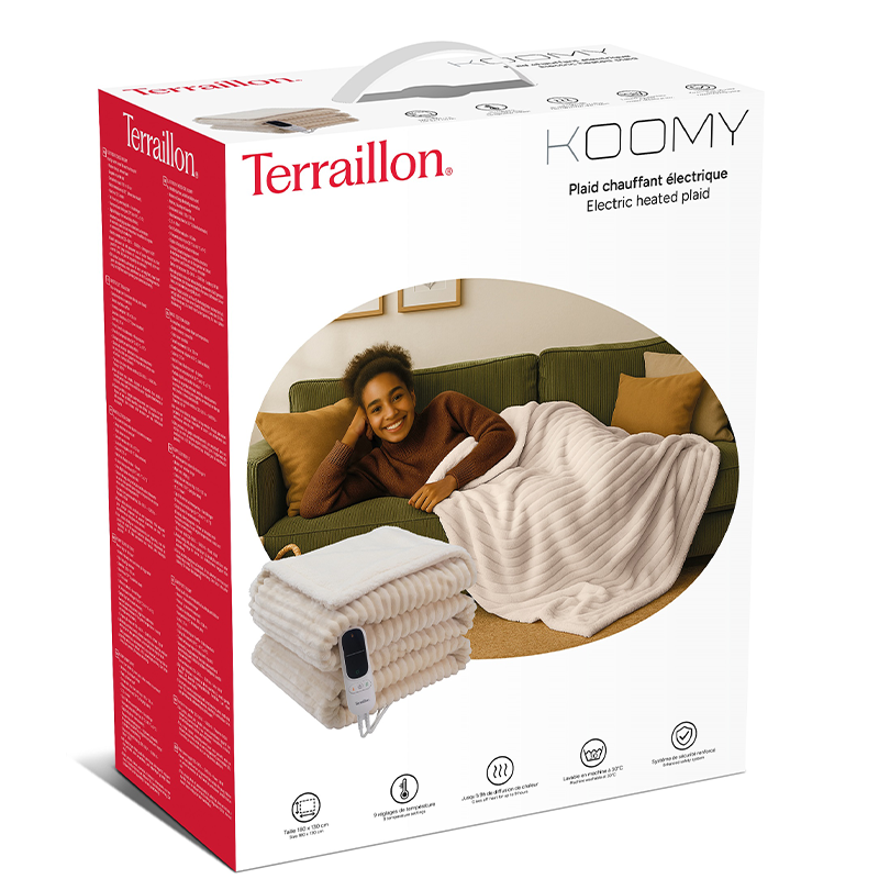 Terraillon Wärmedecke Koomy Creme