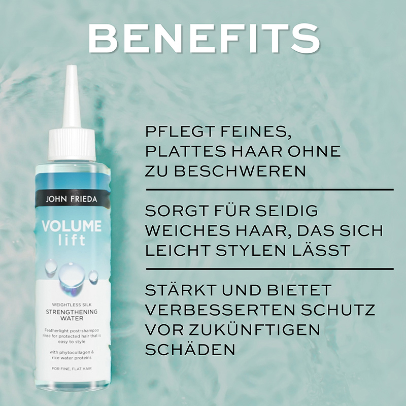 Volume Lift Weightless Silk Strengthening Water