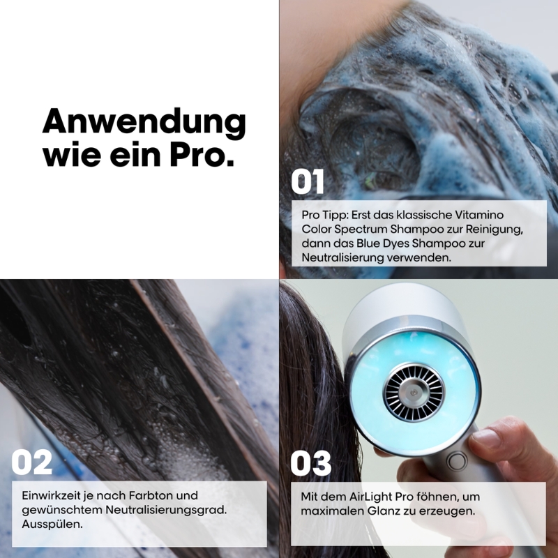Shampoo gegen Orangestich